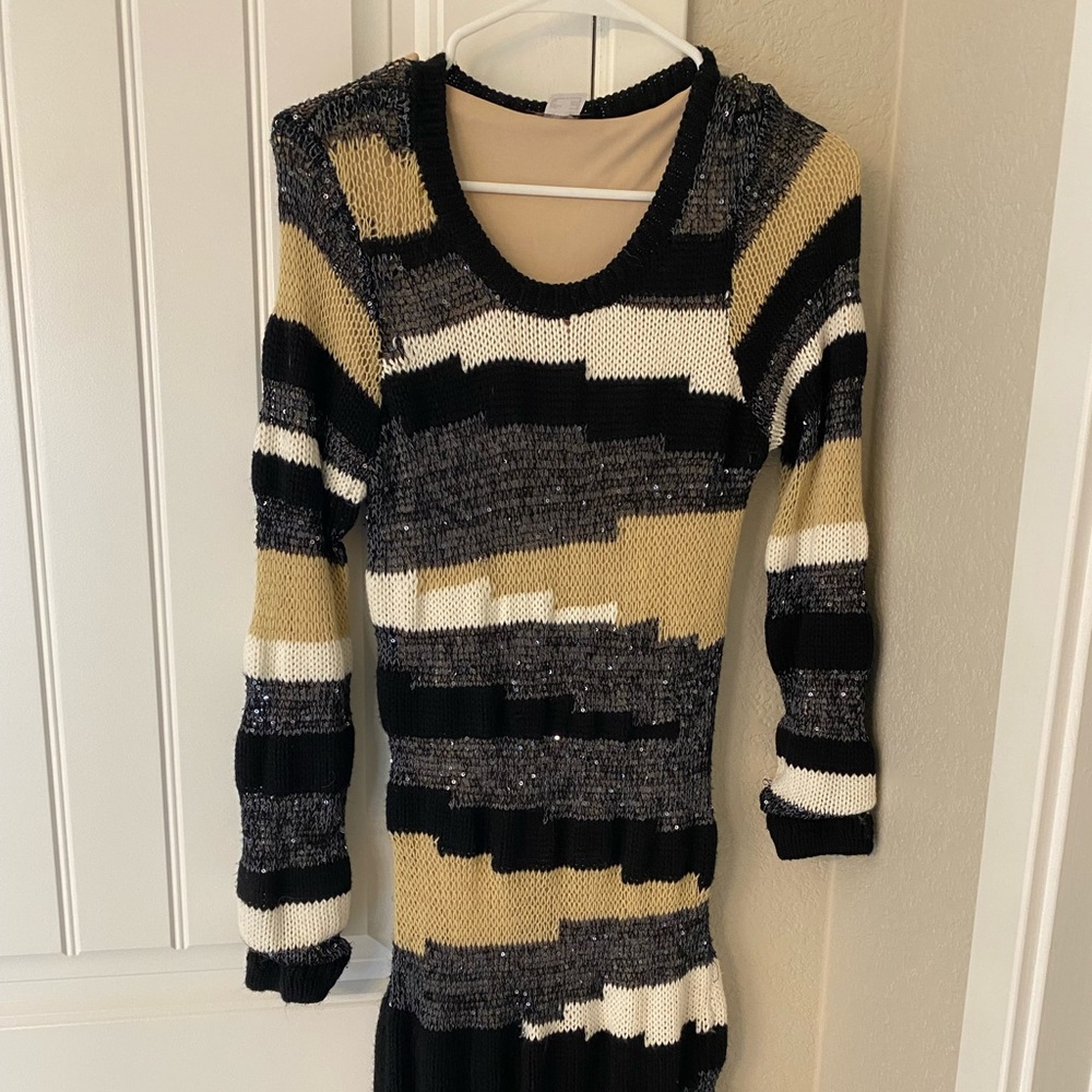 Venus midi sweater dress